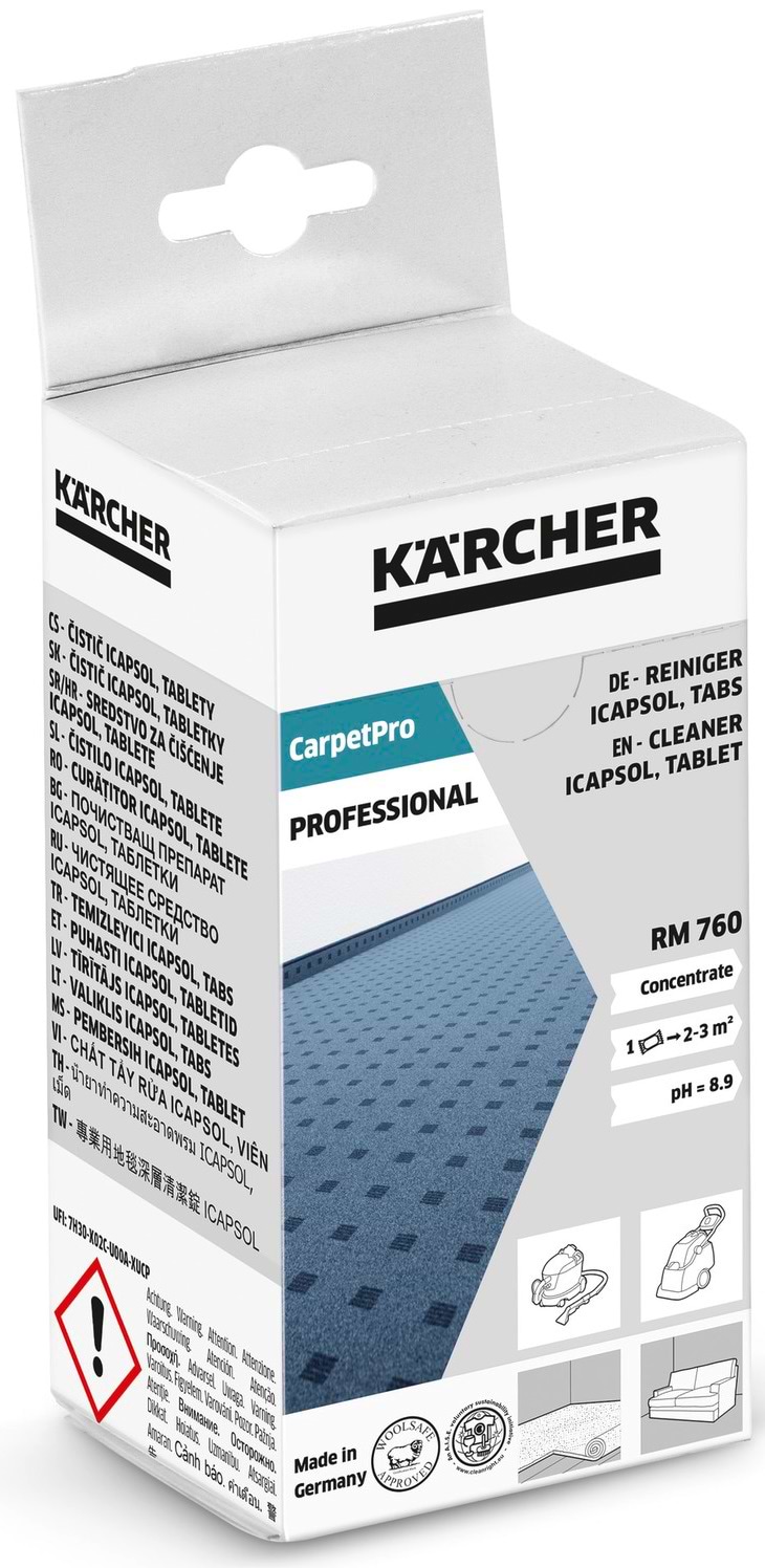 Чистящее средство универсальное Karcher у таблетках Karcher RM 760 16 шт. (6.295-850.0) - Фото 1