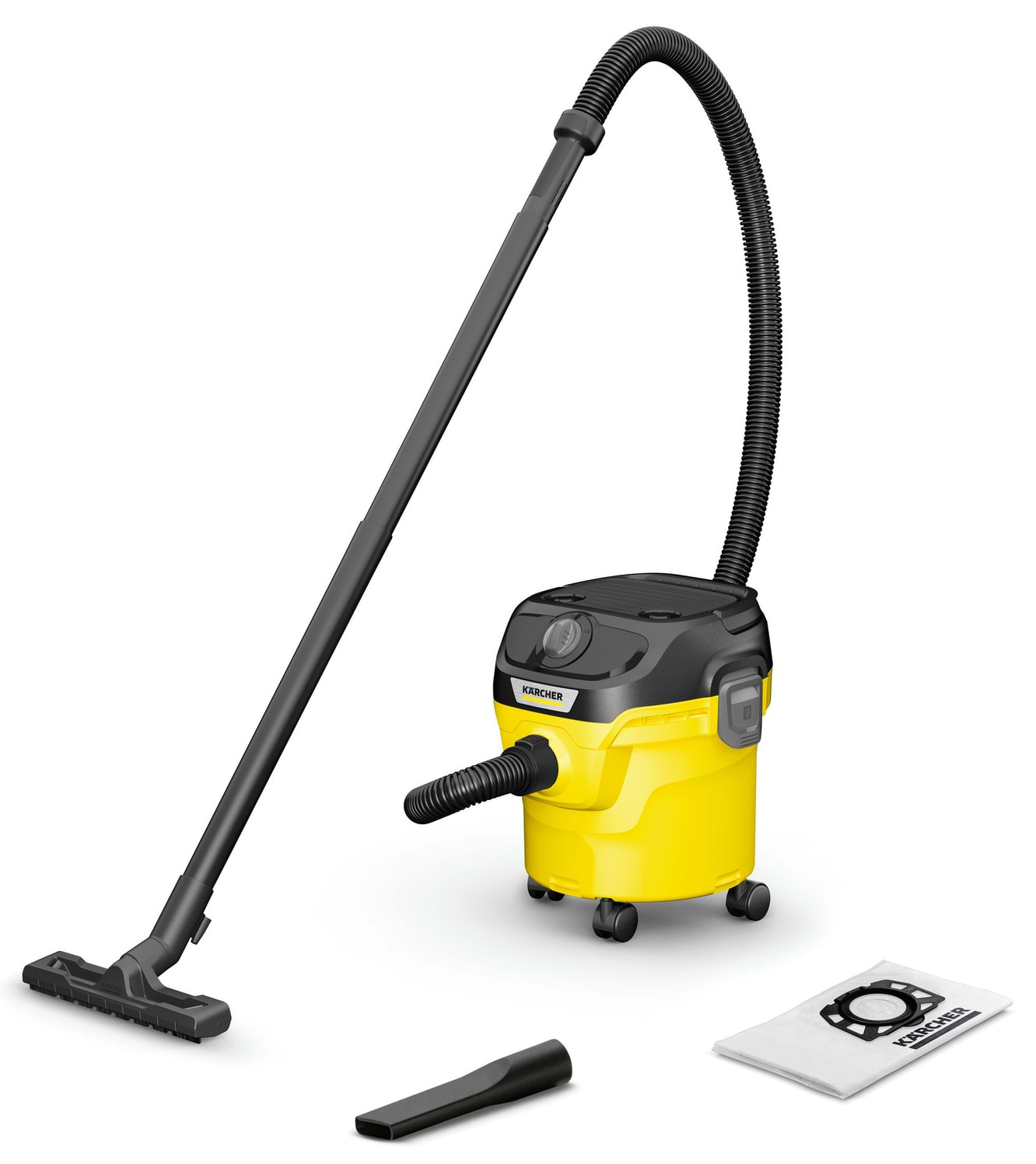 Пылесос для сухой уборки с мешком Karcher KWD 1 W V-12/2/18 (1.628-401.0) - Фото 1