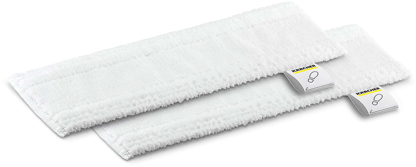 Набір серветок для пароочисника Karcher делікатних EasyFix 2 шт. (2.863-340.0) - Фото 1