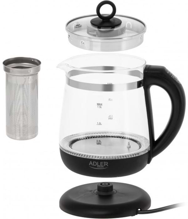 Фото - Электрический чайник Adler AD 1299b Black