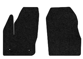 Килимки ворсові в салон авто EVAtech Standard для Ford Tourneo Connect пас. 2012 2 покоління Minivan USA чорний кант FD1454A2CP2VEB