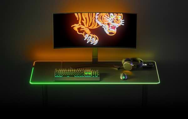 Фото - Килимок для миші ігровий SteelSeries QcK Prism Cloth 3XL (63512)