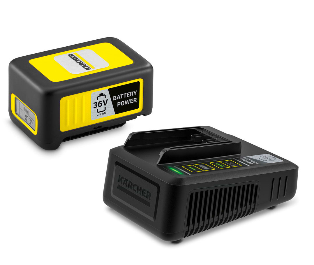З/У к аккумуляторной батарее для электроинструментов Karcher 36 V 2.5 Ah набор (2.445-064.0)