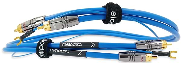 Фото - Кабель RCA Melodika 2xRCA - 2xRCA length 3m Blue (SBPH30)