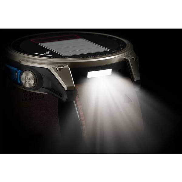 Фото - Смарт-часы Garmin D2 Mach 2, 47mm, Saph, Bare Ti/Blk w/LthrBd (010-02904-31)