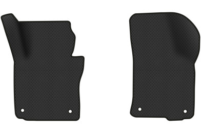 Фото - Килимки з екошкіри в салон авто передні EVAtech для Octavia A5 (AT, 8 clips) Skoda 2004-2013 2 покоління Liftback EU (SK12152AD2AV4BBB)