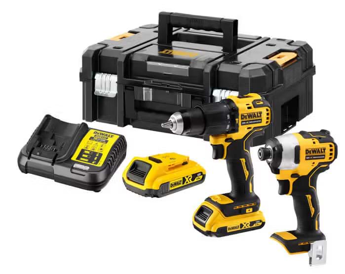 Набір електроінструментів DeWALT 18 В XR Li-lon 2 Аг (DCK2062D2T) - Фото 1
