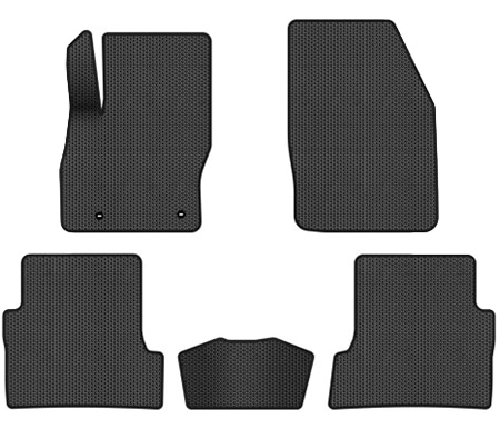EVA коврики в салон авто EVAtech для Focus (C307) AT Ford 2005-2010 2 поколение Sedan EU FD32207CV5TL2SBB