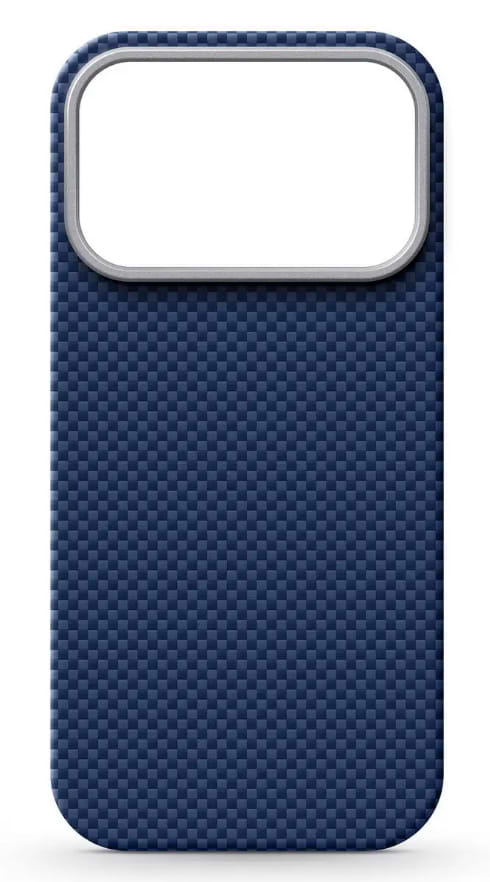 Чохол для смартфону Armorstandart BlackIcon Kevlar MagCase for Apple iPhone 17 Pro Dark Blue (ARM91400)