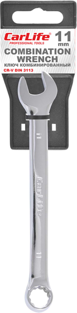 Ключ комбiнований CarLife CR-V 11 мм (WR4011)