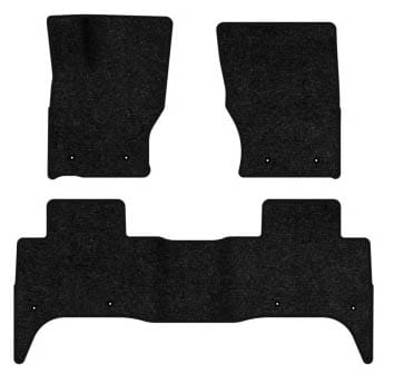 Коврики ворсовые в салон авто EVAtech Standard для Land Rover Range Rover Sport (L494) 2013-2022 2 поколение SUV EU черный кант (LR33640ZD3LA8VEB)