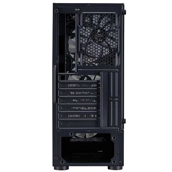 Фото - Корпус 1stPlayer D4-BK-4F1 Black без БП