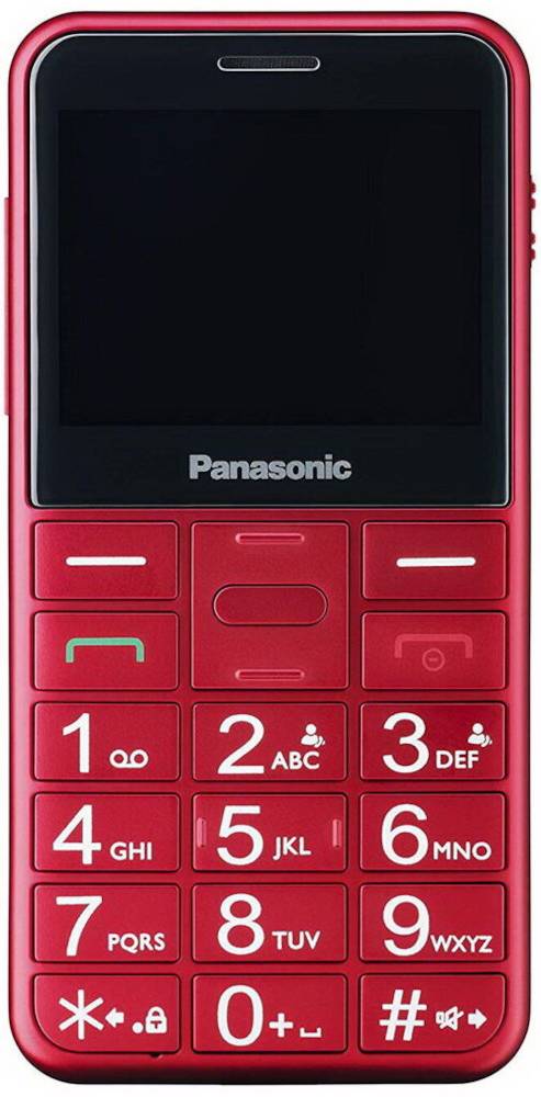 Мобильный телефон Panasonic KX-TU155EXRN Red - Фото 1