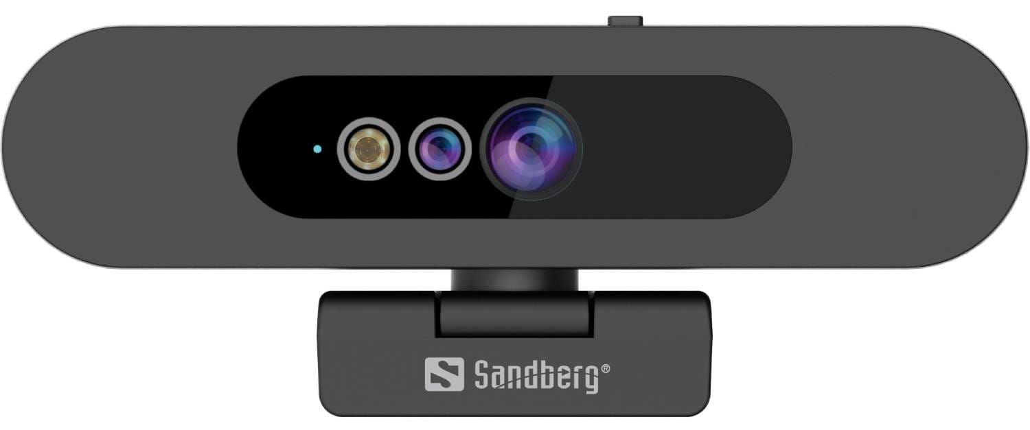 Веб-камера для компьютера Sandberg Face-ID 2 HD 1080p Windows Hello USB-C/USB2.0 (134-40) - Фото 1