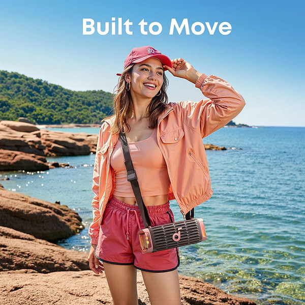 Фото - Портативная акустика Anker SoundСore Boom 3i Brown (D5100080)