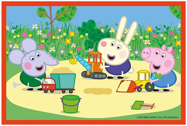 Фото - Кубики Clementoni Peppa pig 6 эл. (40659)