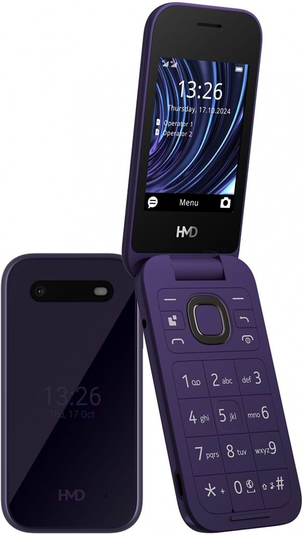 Фото - Мобільний телефон HMD 2660 4G Flip DS Violet