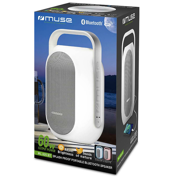 Фото - Портативна акустика Muse ML-625 BT White