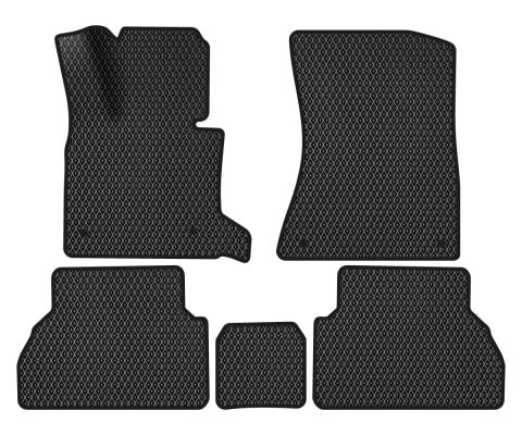 EVA коврики в салон авто EVAtech для X5 (E70) (closed threshold) BMW 2006-2013 2 поколение SUV EU (BM33435CD5BW4RBB)