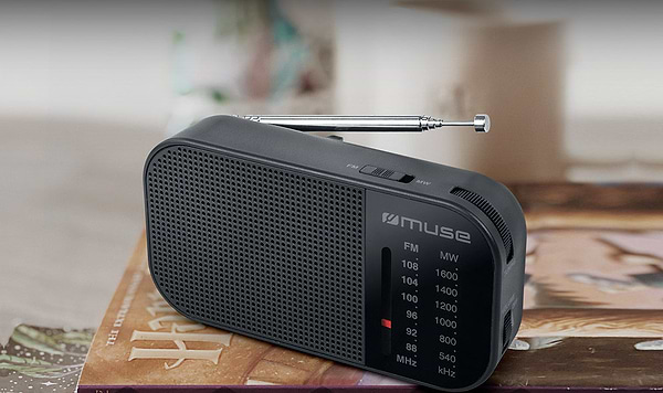 Фото - Радіоприймач Muse M-025 R Black