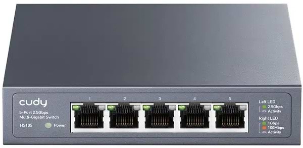 Фото - Коммутатор локальной сети (Switch) Cudy HS105