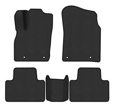 EVA коврики в салон авто EVAtech для Durango (WK2) 7 seats Dodge 2010-2014 3 поколение SUV USA DE14152CD5OU4RBB