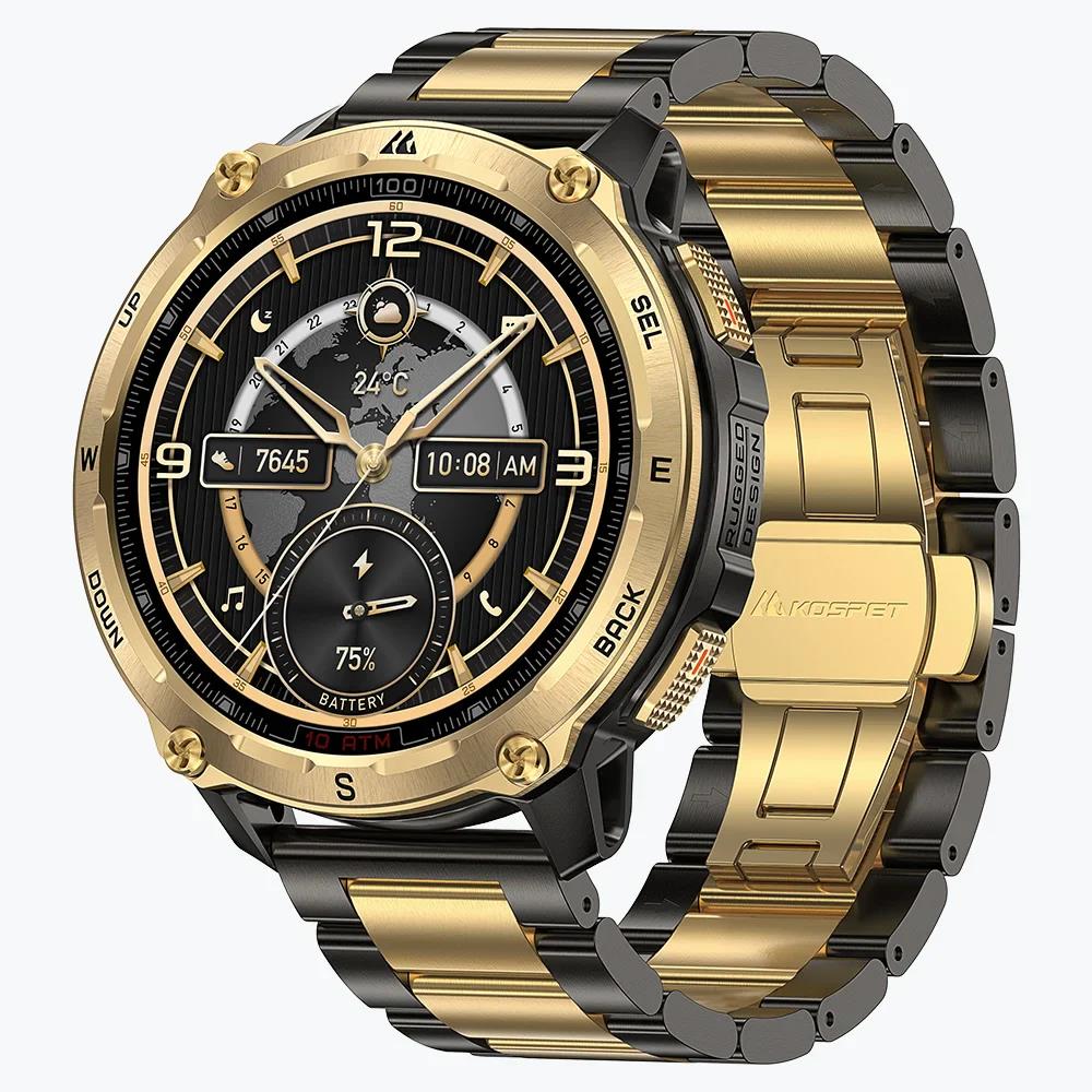 Смарт-часы KOSPET TANK T4 SE GOLD