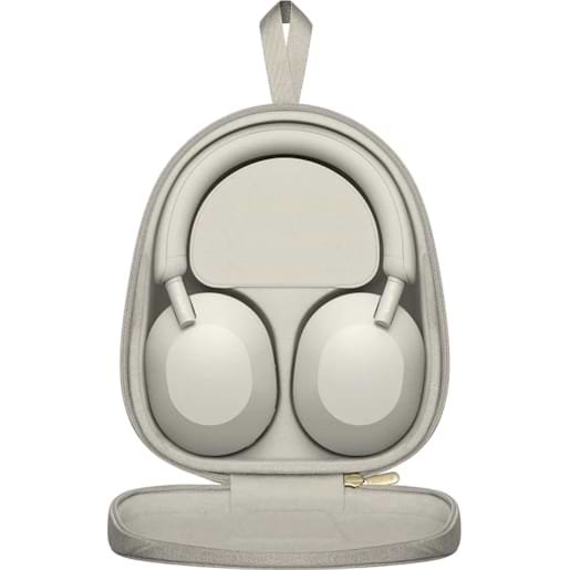 Фото - Навушники повнорозмірні бездротові Sony WH-1000XM5 Silver (WH1000XM5S.CE7)