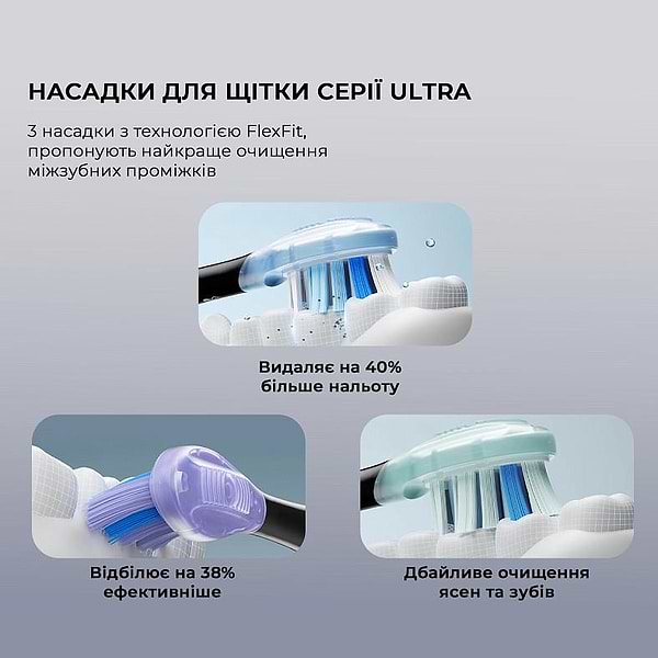 Фото - Зубная щетка электрическая Oclean X Pro 20 Set White (6970810556971)