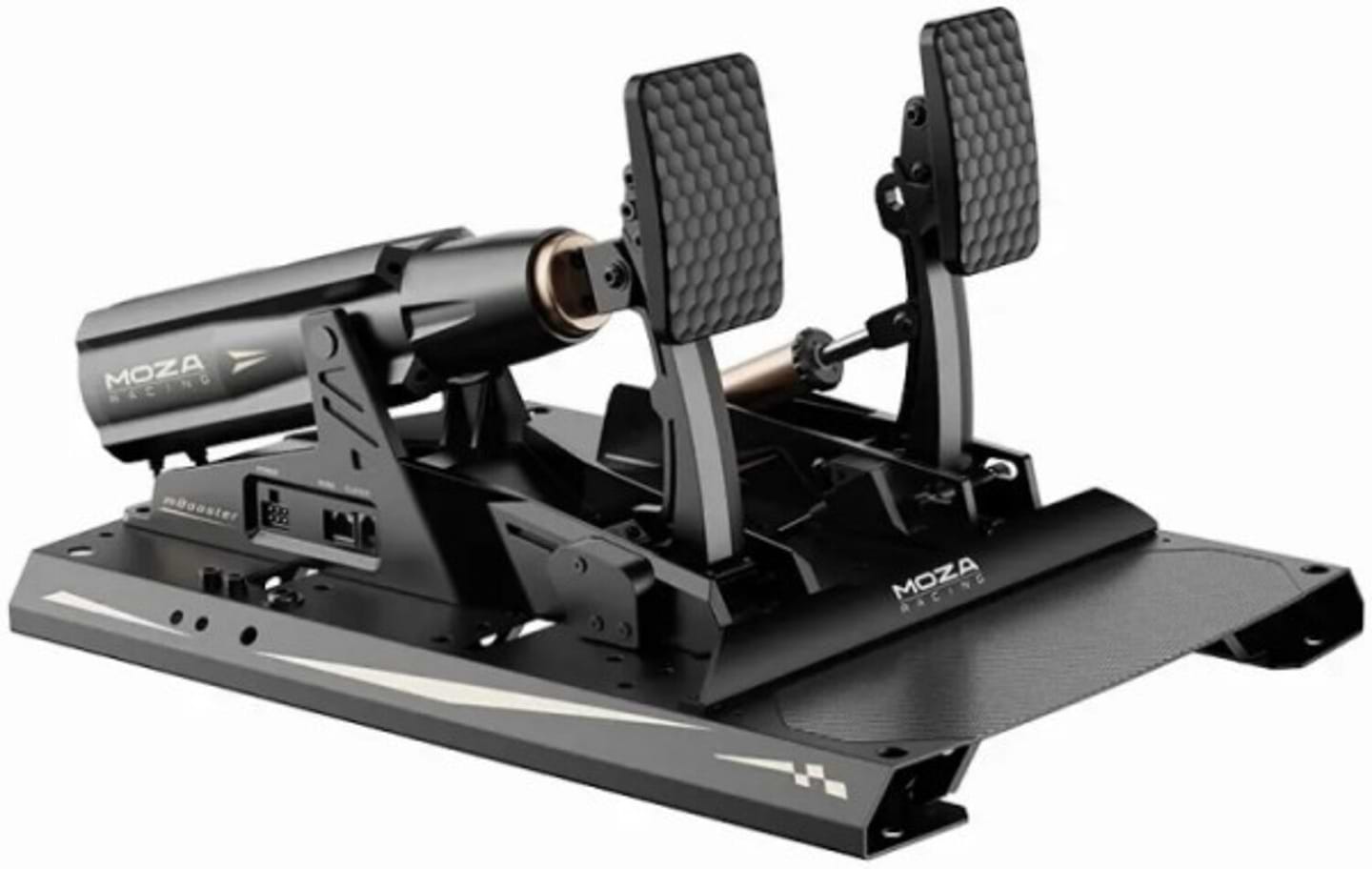 Игровой контроллер MOZA Комплект 2 педалей mBooster Active, с педалью акселератора CRP2 (RS082_Moza)