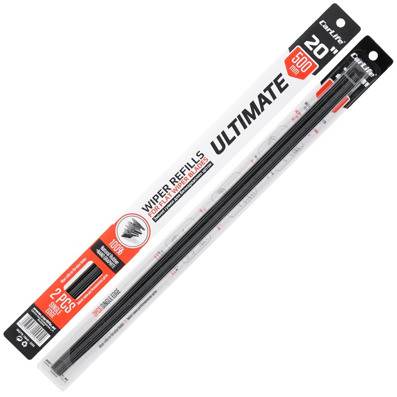 Змінна гумка для щітка склоочисника CarLife 20/500мм (9414/U500)