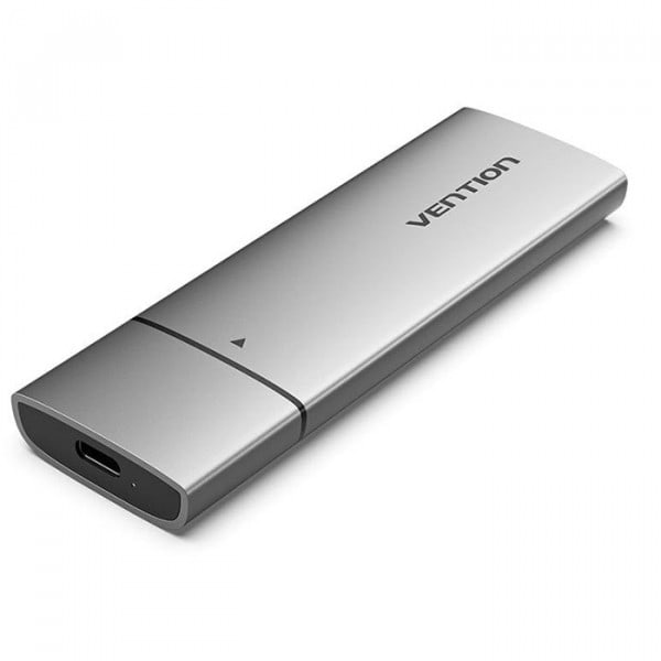 Фото - Внешний карман Vention M.2 NVME M-key USB Type-C 3.2 Gray (KPGH0)