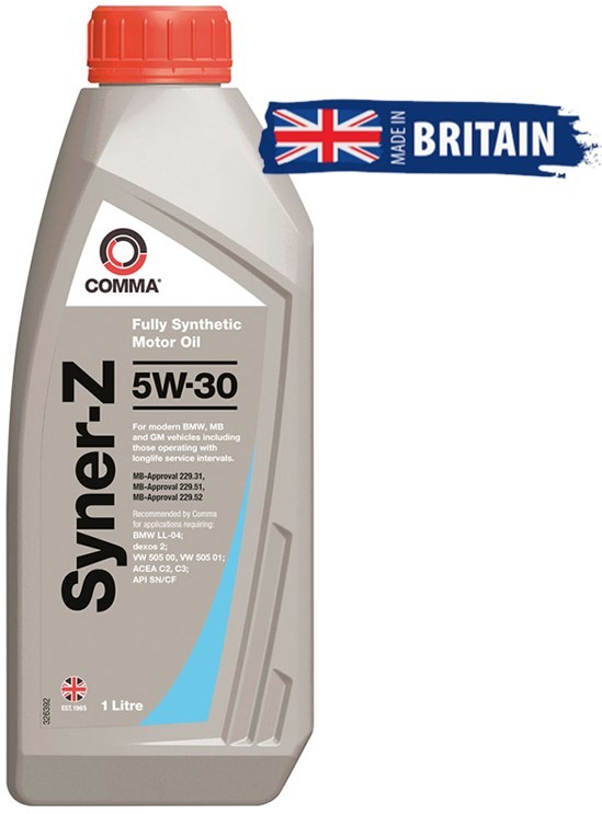 Олива для авто COMMA SYNER-Z 5W-30 1л (SYZ1L)
