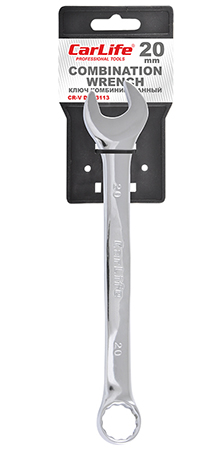 Ключ комбiнований CarLife CR-V 20 мм (WR4020)