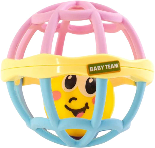 Фото - Брязкальце Baby Team "М'ячик" (8405) Фото - Брязкальце Baby Team "М'ячик" (8405)