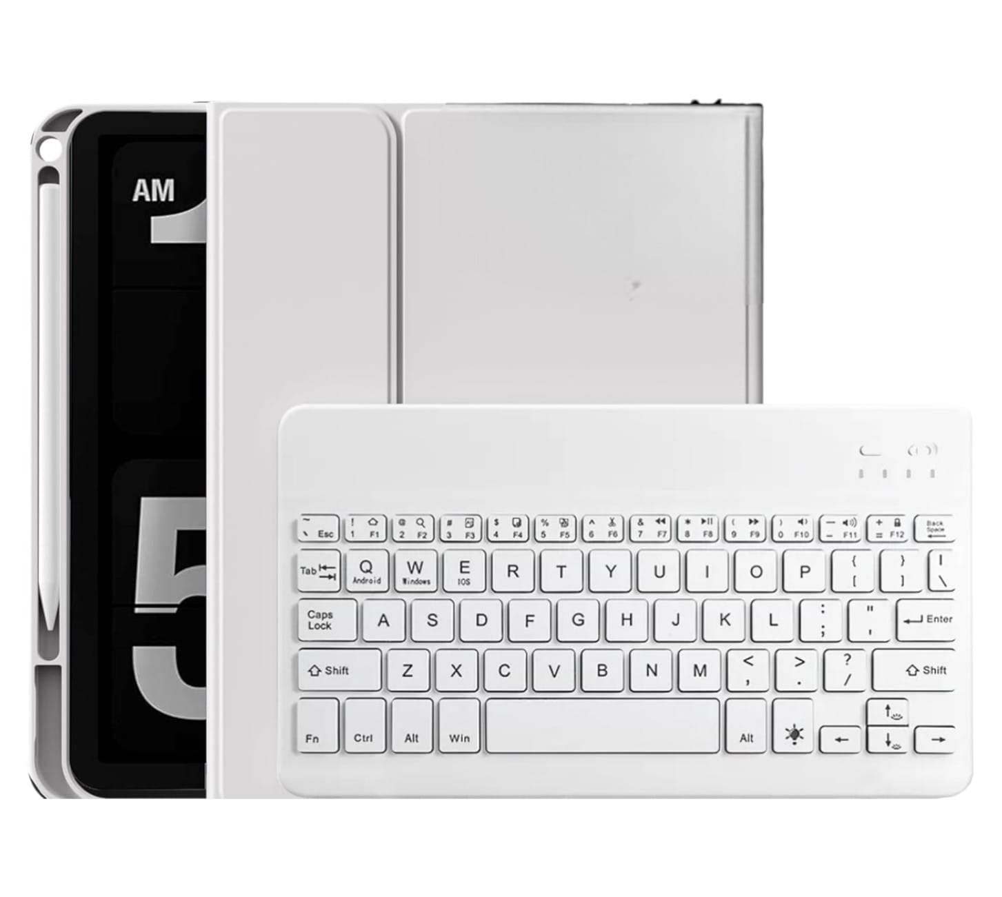 Чохол для планшету BeCover з бездротовою клавіатурою for Apple iPad Pro 11" M4 2024 Gray (712999) - Фото 1