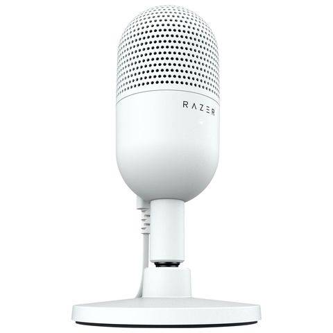 Фото - Микрофон для компьютера проводной Razer Seiren V3 mini White (RZ19-05050300-R3M1)