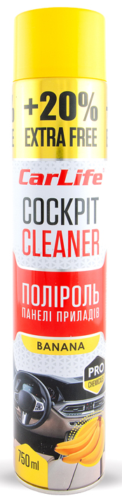 Поліроль для авто CarLife Cockpit Cleaner 750мл (CF753)
