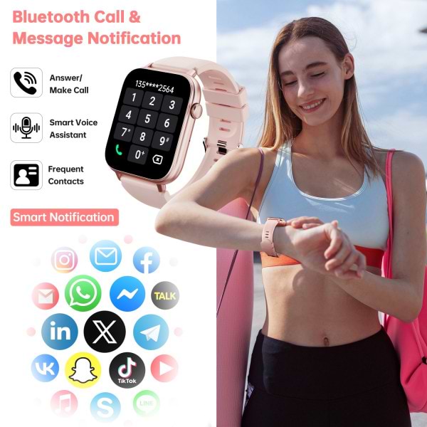 Фото - Смарт-годинник OUKITEL V3 Pink