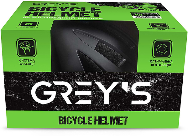 Фото - Шлем Grey's М Black (GR21213)