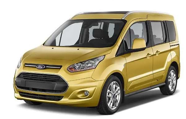Фото - Коврики ворсовые в салон авто EVAtech Standard для Ford Tourneo Connect пас. 2012 2 поколение Minivan USA черный кант FD1455CD5FC2VEB