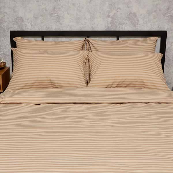 Фото - Комплект постельного белья Moon&Star Бязь Gold Люкс Sand Lines 143х210 см нав. 4х70х70 (MS-820009749)