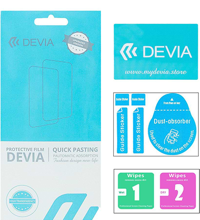Защитная пленка для смартфона DEVIA for Camon 19 Neo двосторонняя (DV-CM-19NFB)