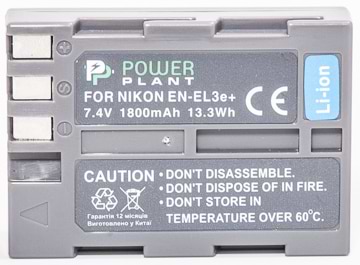Аккумулятор для фотокамеры PowerPlant Nikon EN-EL3e 1800mAh (DV00DV1159)