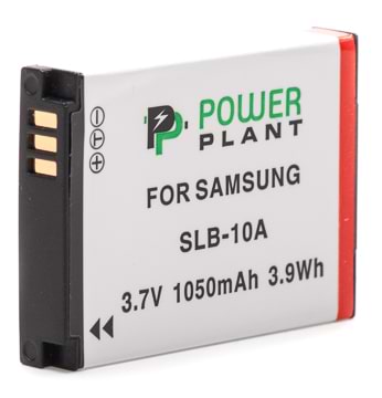Фото - Аккумулятор для фотокамеры PowerPlant Samsung SLB-10A 1050mAh (DV00DV1236)