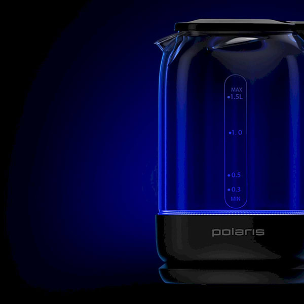 Фото - Электрический чайник Polaris PWK 17107CGLD WIFI IQ Home Black