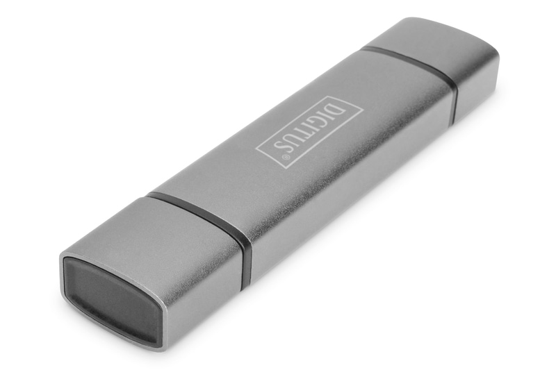 Кардрідер Digitus USB-C/USB 3.0 SD/MicroSD (DA-70886)