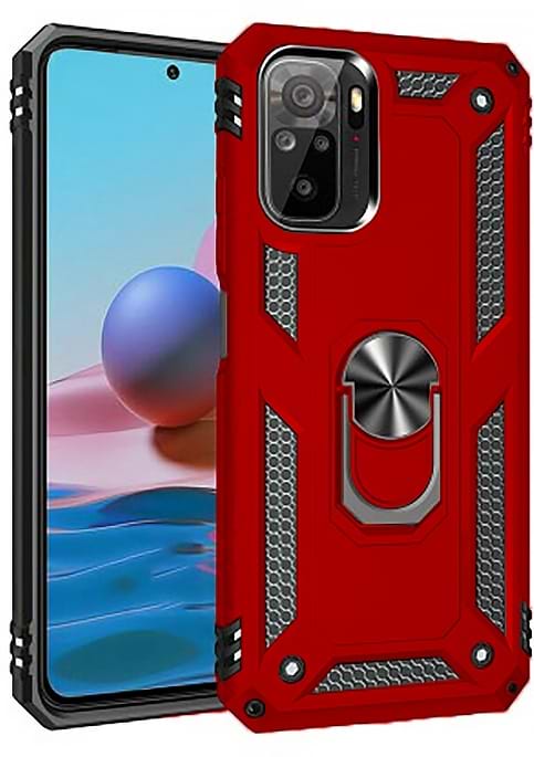 Чехол для смартфона BeCover Military for Xiaomi Redmi Note 10/10s Red (706130) - Фото 1