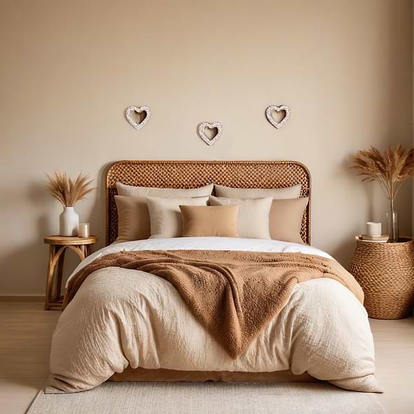 Фото - Декор ротанг YES! Fun Сердце 20 см (974246)