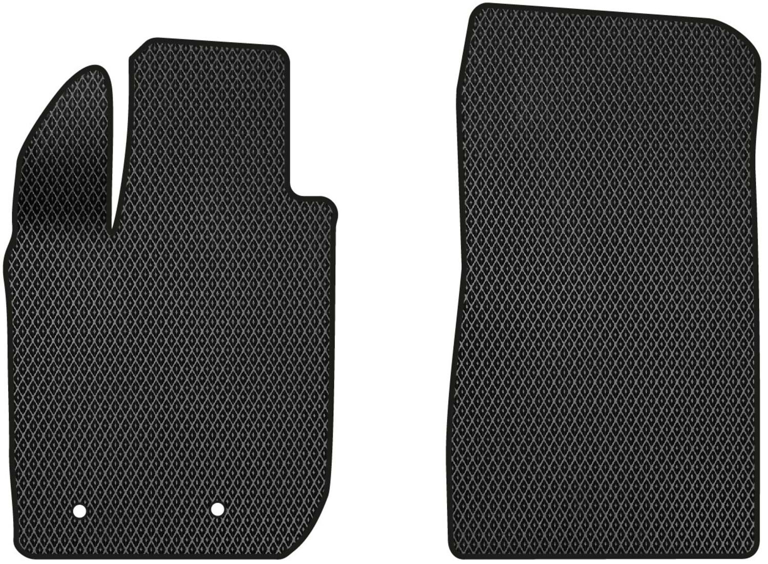 EVA килимки в салон авто передні EVAtech для Duster (HM) AT Dacia 2018 2 покоління SUV EU DA13467A2RD2RBB